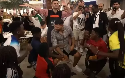 El baile viral del Kun Ag�ero