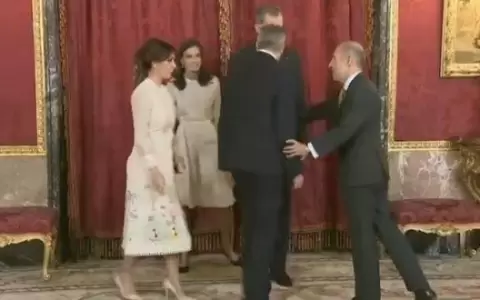 Abdo y Silvana protagonizan momento confuso con realeza espa�ola