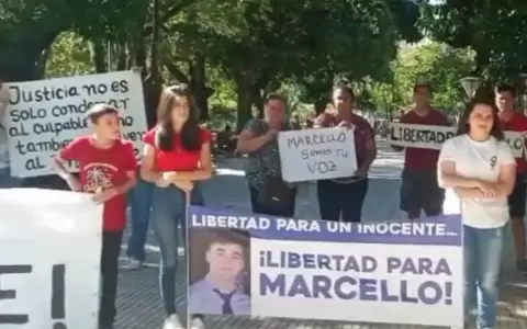 Allegados de Marcello Fretes se manifiestan pidiendo su liberaci�n
