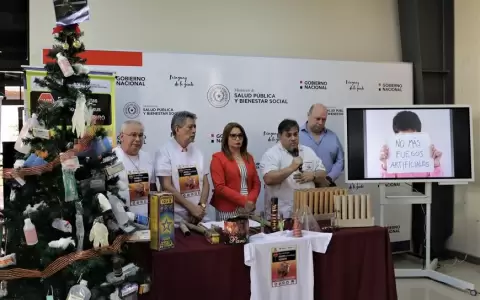 En estas fiestas, cero quemados por fuegos pirot�cnicos�, la campa�a que lanza Salud