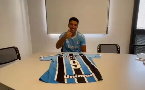 Luis Su�rez es nuevo jugador del Gr�mio de Porto Alegre