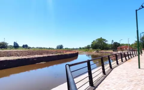 MOPC inaugur� obras de macrodrenaje en San Ignacio