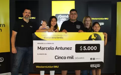 Firma wepa y Western Union premiaron la historia m�s emotiva