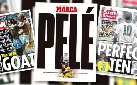 La muerte de Pel� en las portadas de los diarios m�s importantes