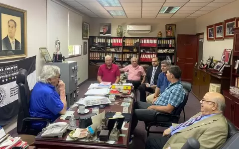 ODD recibe visita de Confederaci�n Paraguaya de B�squetbol