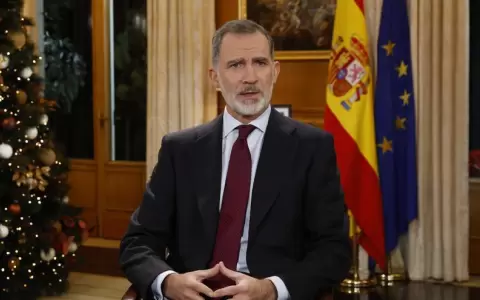 Rey Felipe VI advierte que la divisi�n y erosionar las instituciones da�an la democracia