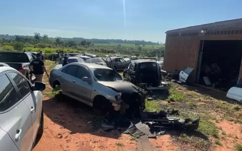 Allanan desarmaderos clandestinos y descubren partes de varios veh�culos robados