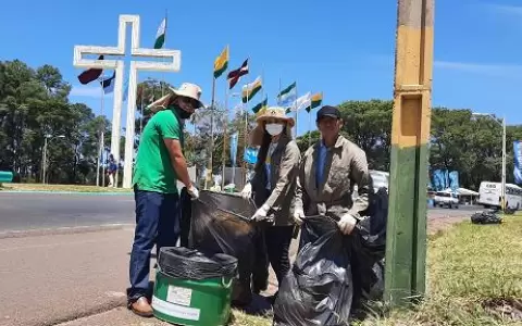Caacup� 2022: peregrinos dejar�an unos 80.000 kilos de basura