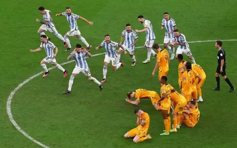 �Por qu� los argentinos festejaron frente a los neerlandeses?