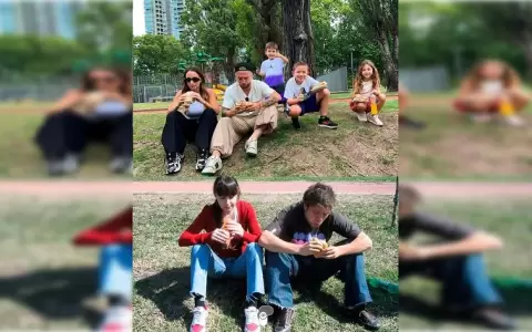 Papu G�mez y su esposa recrearon una foto que se hizo viral
