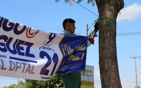 Oficialmente est�n prohibidas las propagandas electorales