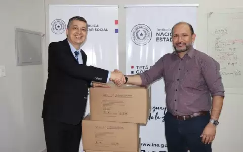 Tapabocas adquiridos para el Censo son donados por el INE a Salud