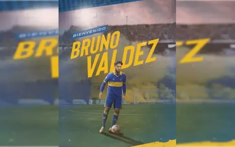 Es oficial: Boca Juniors presenta a Bruno Valdez