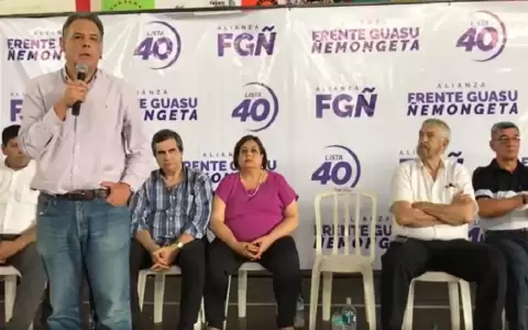 Dirigentes del FG �emongeta visitar�n hoy a Lugo en sanatorio de Buenos Aires