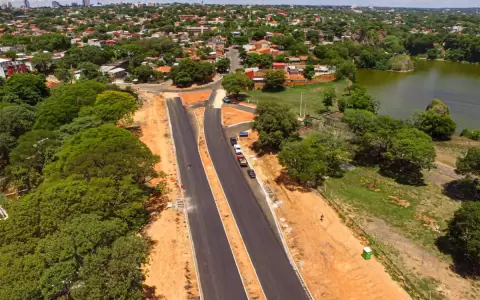 Primer sector de la Costanera Sur ya tiene capa asf�ltica