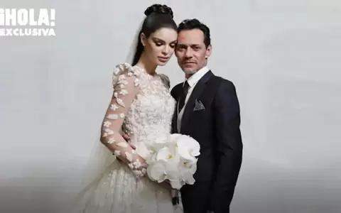 Primeras im�genes de la boda de Marc Anthony y Nadia Ferreira
