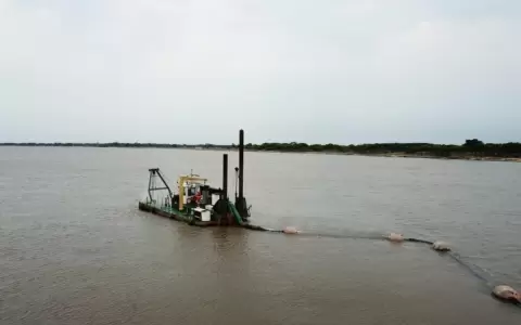 Esta semana iniciar�n trabajos de dragado en zona cr�tica del r�o Paraguay