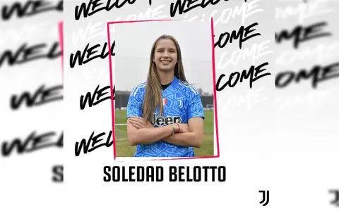 Juventus presenta a la paraguaya Soledad Belotto