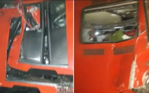 Un fallecido y 16 lesionados tras choque de trenes en la ciudad de M�xico