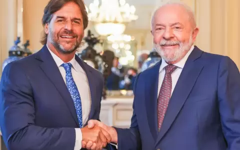 Lula se reuni� en Uruguay con Lacalle Pou: propuso fortalecer el Mercosur y negociar un acuerdo del bloque con China