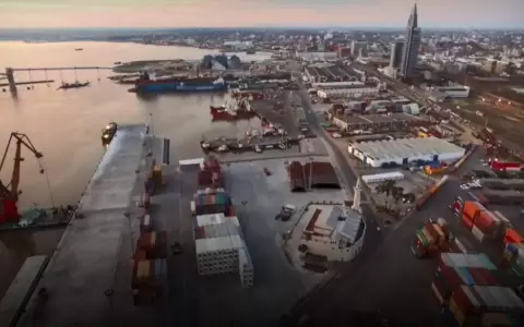 Cargas paraguayas catapultan operaciones r�cord en puertos de Montevideo y Paranagu�