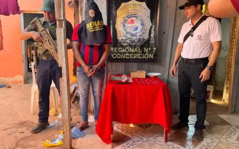 Concepci�n: detienen a una persona por microtr�fico de drogas