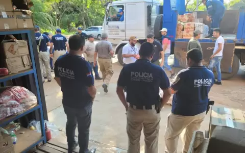 Allanaron comercios e incauntan gran cantidad de mercader�as de presunto contrabando