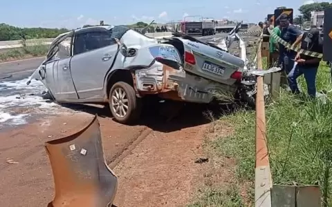 Brasil: veh�culo con chapa paraguaya, involucrado en fatal accidente