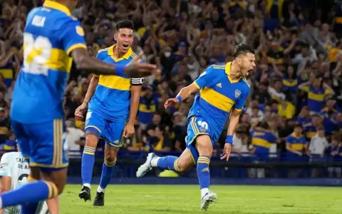 El gol de �scar Romero para la victoria de Boca Juniors