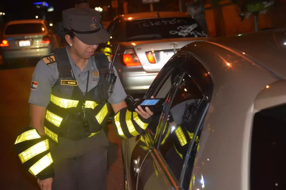 Menor cantidad de conductores dieron positivo a prueba de alcotest