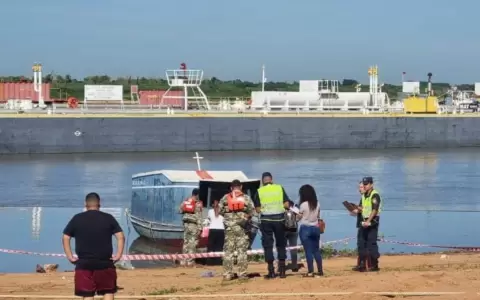 Hallan un cuerpo en aguas del r�o Paraguay