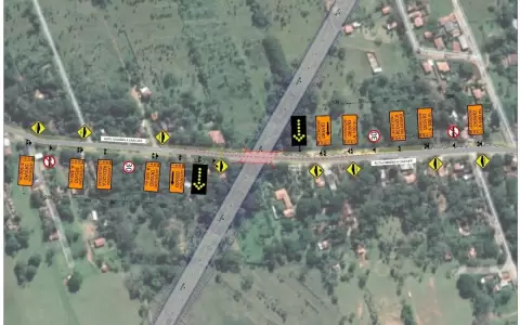 Anuncian desv�os sobre la ruta PY02 por obras en el tramo Caacup�-Caba�as