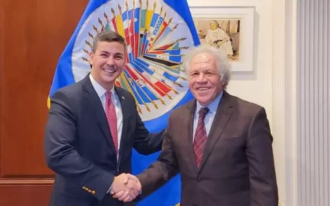 Pe�a de gira por EE. UU.: el presidenciable mantuvo reuni�n con Almagro, titular de la OEA