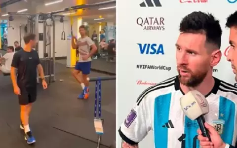 ��Qu� mir�s, bobo?�, la viral imitaci�n de Djokovic a Messi