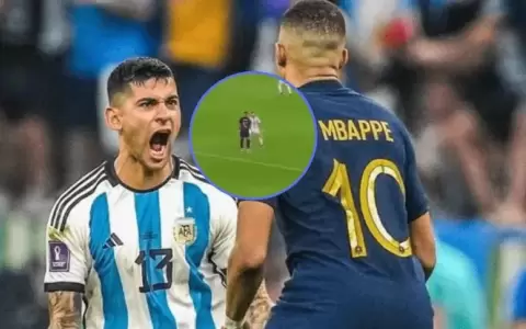 Cuti Romero explic� por qu� le grit� un gol en la cara a Mbapp�