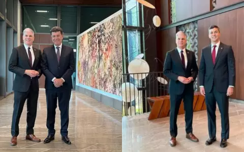 Embajador de EE. UU. se re�ne con Alegre y Pe�a