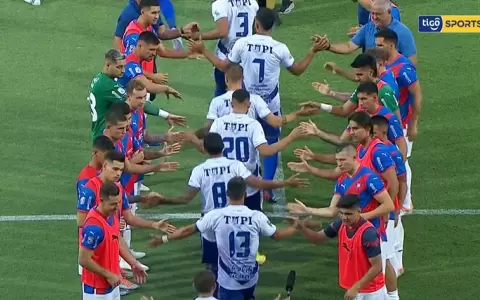 Cerro Porte�o y el pasillo para el flamante supercampe�n paraguayo