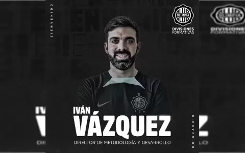 Olimpia presenta a Iv�n V�zquez, renombrado formador espa�ol