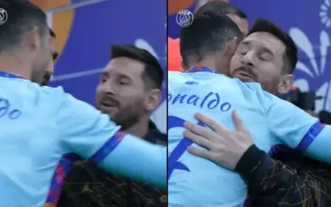 El posteo de Cristiano Ronaldo tras su reencuentro con Lionel Messi