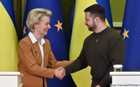 Ursula von der Leyen anuncia en Kiev m�s sanciones contra Rusia