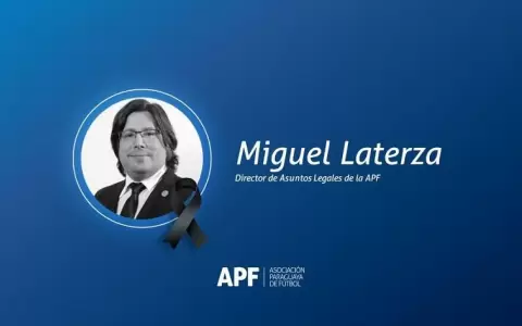 Luto en el f�tbol paraguayo por la muerte de Miguel Antonio Laterza