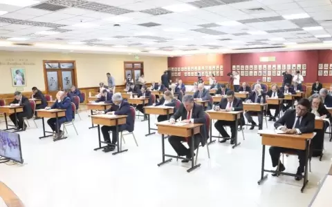 Se inicia examen de conocimientos para selecci�n de un ministro de la Corte