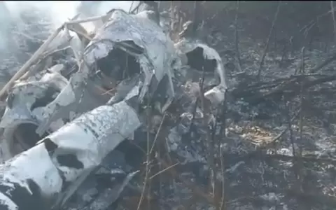 Un helic�ptero cay� en la zona de Yby Ya'u