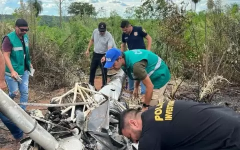 Contin�an investigaciones sobre el helic�ptero ca�do en Yby Ya'u