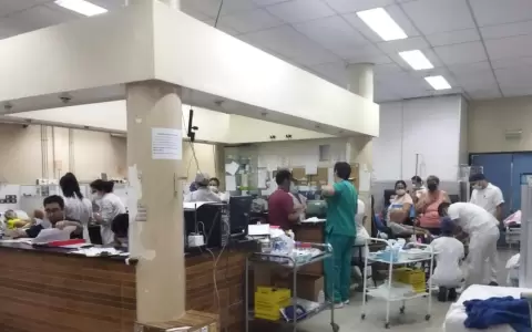 Camas saturadas en el Hospital de Cl�nicas por casos febriles