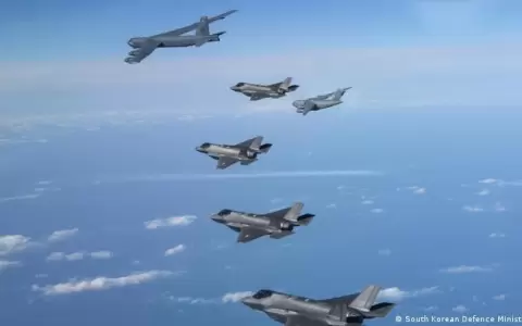 EE. UU. y Corea del Sur realizan maniobras a�reas, Pyongyang amenaza