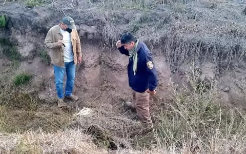 Hallan restos humanos y presumen que ser�a de cambista secuestrado en agosto