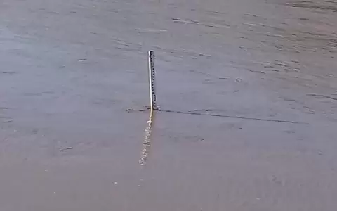 Alertas por crecidas del r�o Pilcomayo en la zona de Pozo Hondo