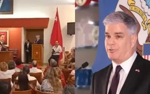 En acto pol�tico de HC en la ANR se burlan del embajador de EE. UU.