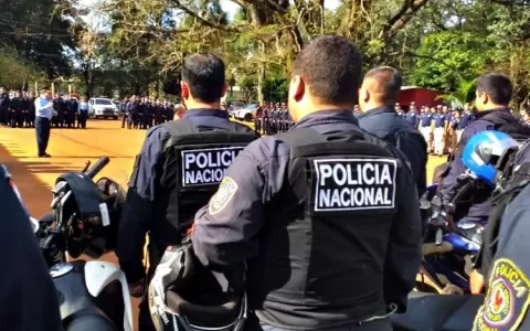 Alto despliegue policial para acompa�ar la marcha campesina